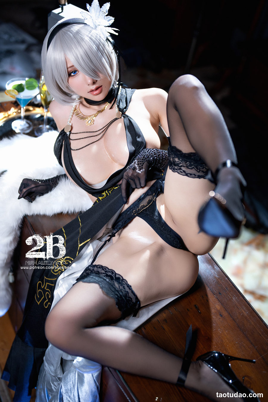 HaneAme雨波 - 2B Gown [31P-93MB]
