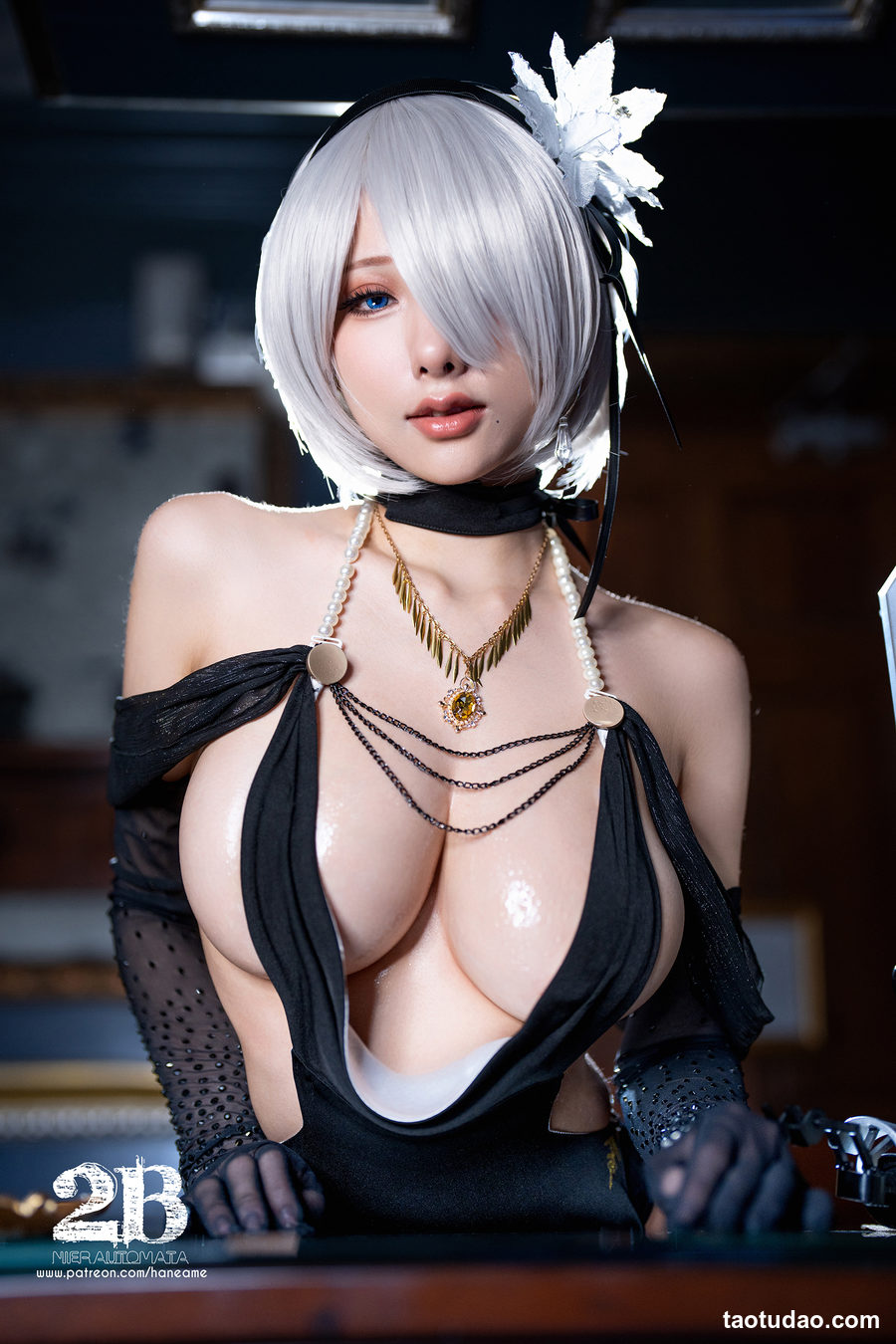 HaneAme雨波 - 2B Gown [31P-93MB]