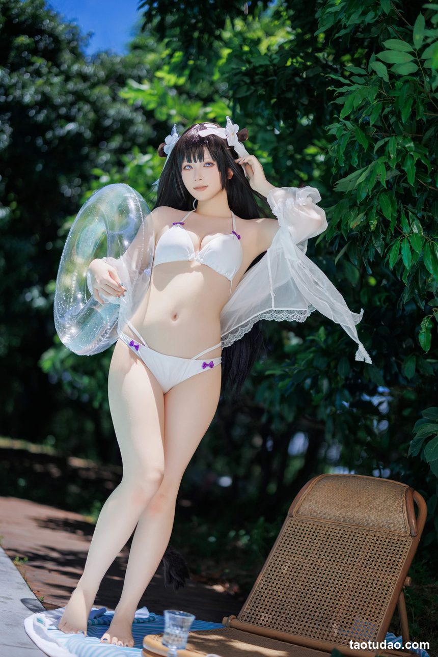 屿鱼Yukako-碧蓝航线-樫野泳装[25P-42MB]