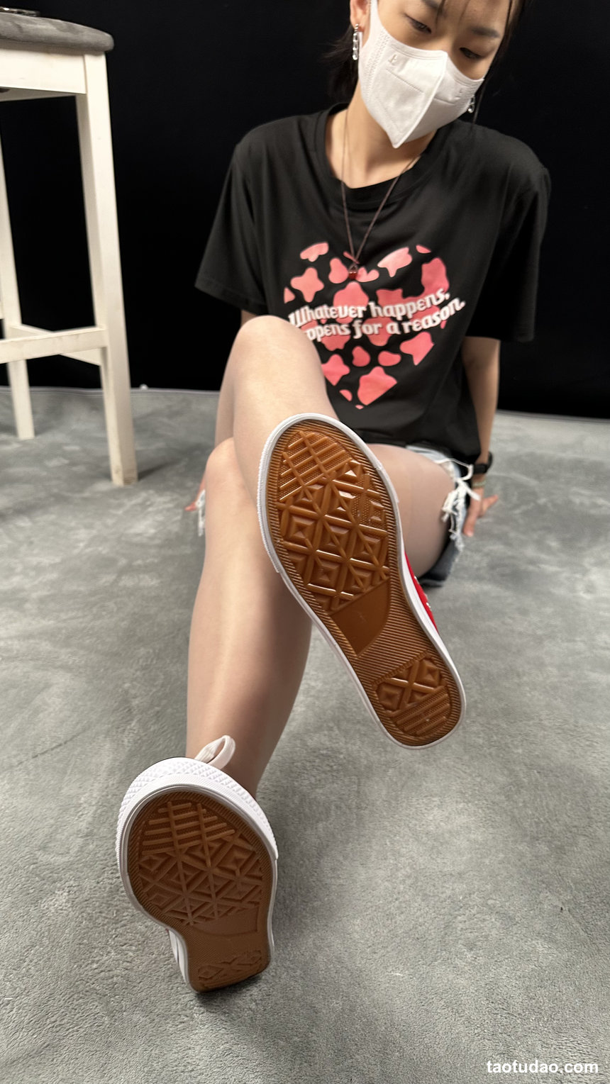 三禾摄影 No.047 休闲短裤 肉丝 帆布鞋 [183P1V-1.48GB]