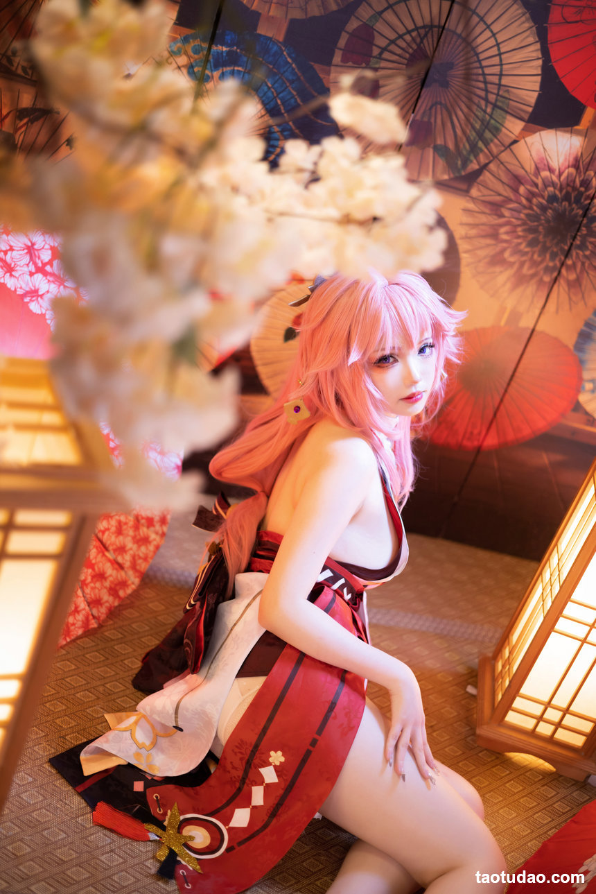 雪晴Astra – 原神 八重神子[60P+2V-1.67G]