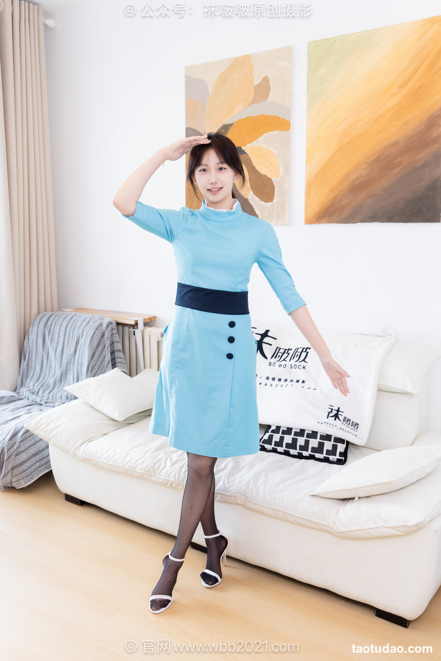 [BoBoSocks袜啵啵]NO.624 香菜-高跟鞋、高跟凉鞋、平底皮鞋、薄黑丝、短肉丝、空姐制服[182P+1V／6.99GB]