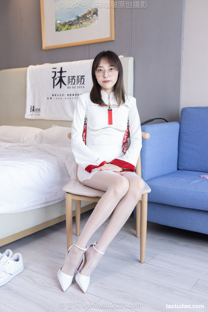 [BoBoSocks袜啵啵]NO.627 稚予-高跟鞋、板鞋、油亮薄白丝[145P+1V／5.86GB]