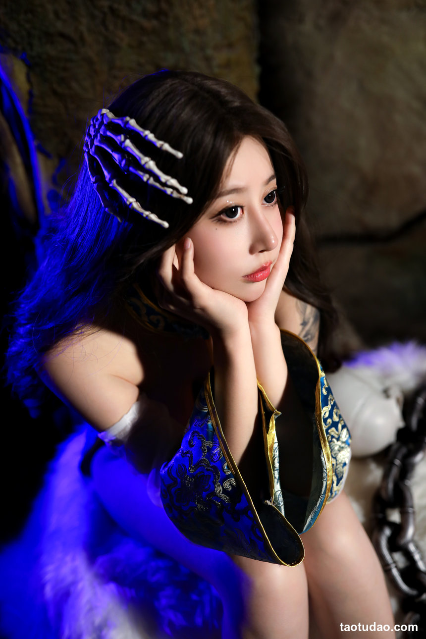 奈汐酱nice桃-小僵尸[77P+1V-1.05G]