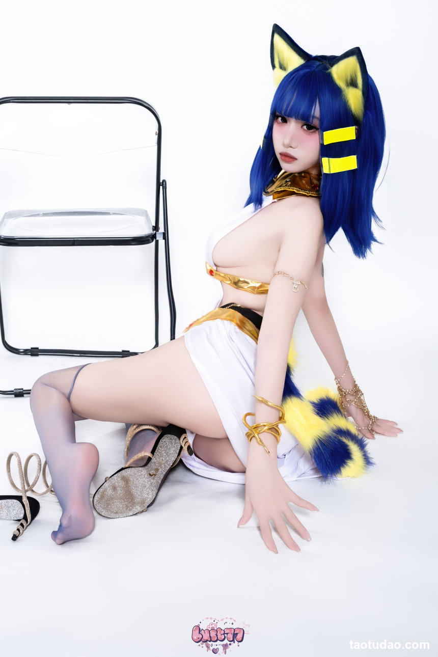 柒柒要乖哦-白·埃及猫[65P-290MB]