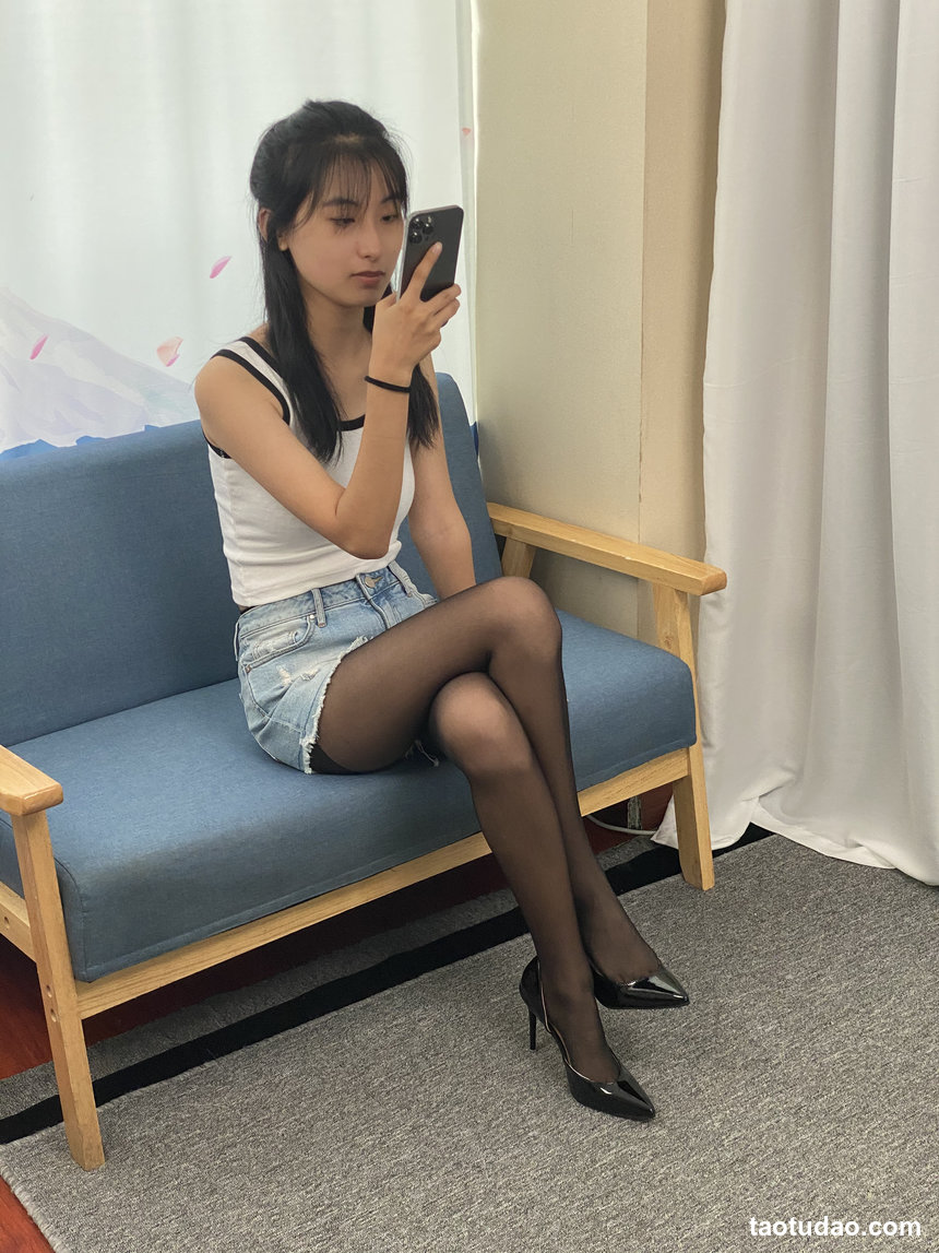 三禾摄影 No.057 黑丝 高跟 牛仔短裤 [138P-0.98GB]