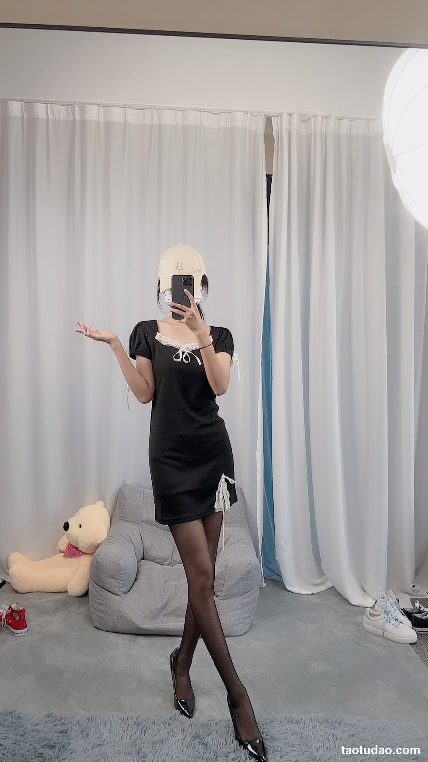 三禾摄影 No.058 黑丝 高跟 牛仔短裤 [132P1V-966MB]