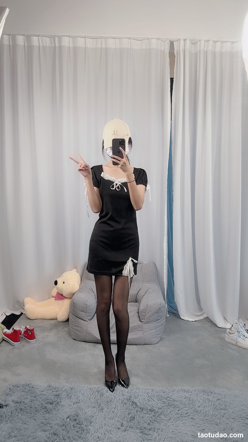 三禾摄影 No.058 黑丝 高跟 牛仔短裤 [132P1V-966MB]