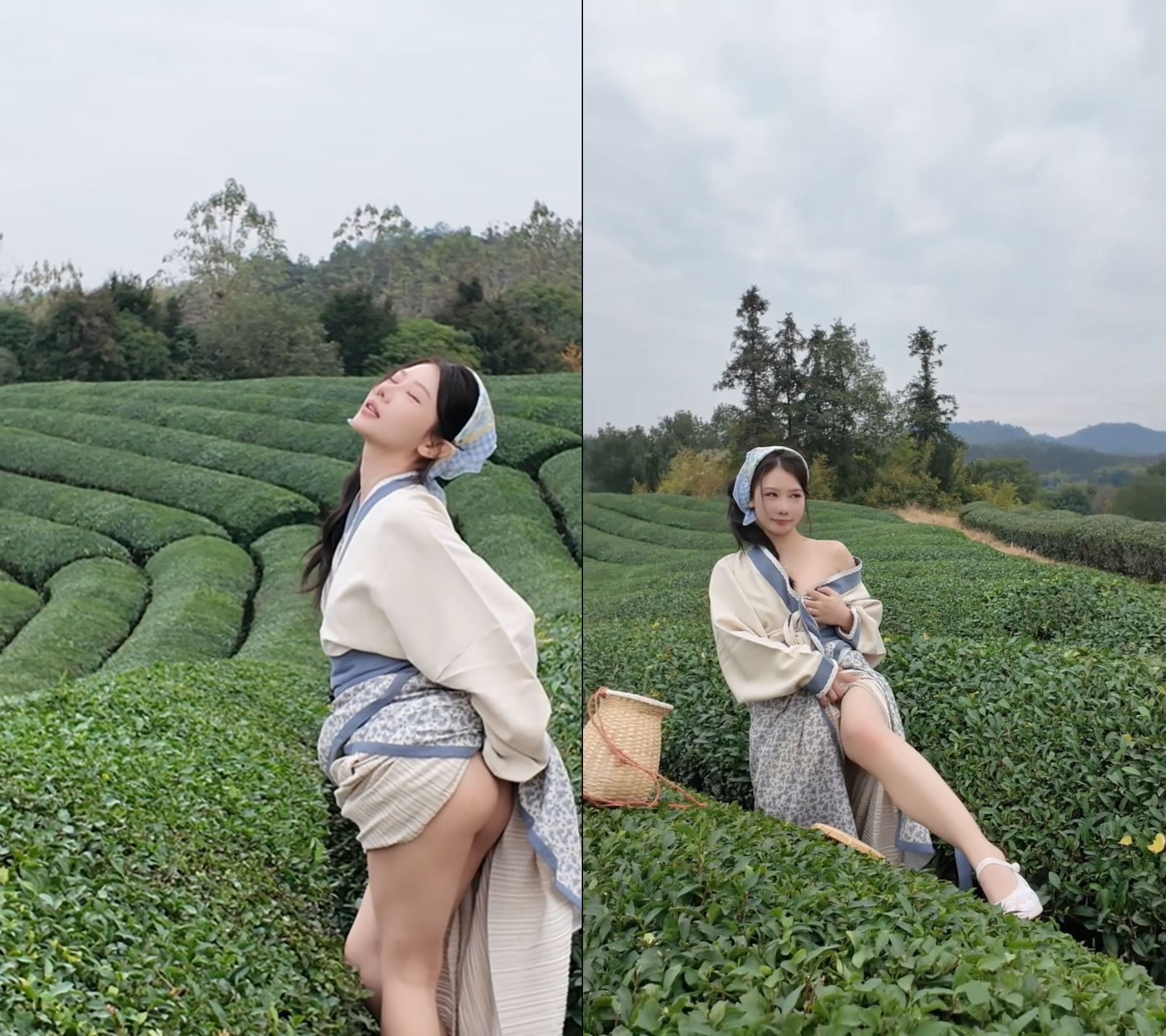 尹甜甜 采茶女 拍摄花絮 [75P+1V-1.45G]