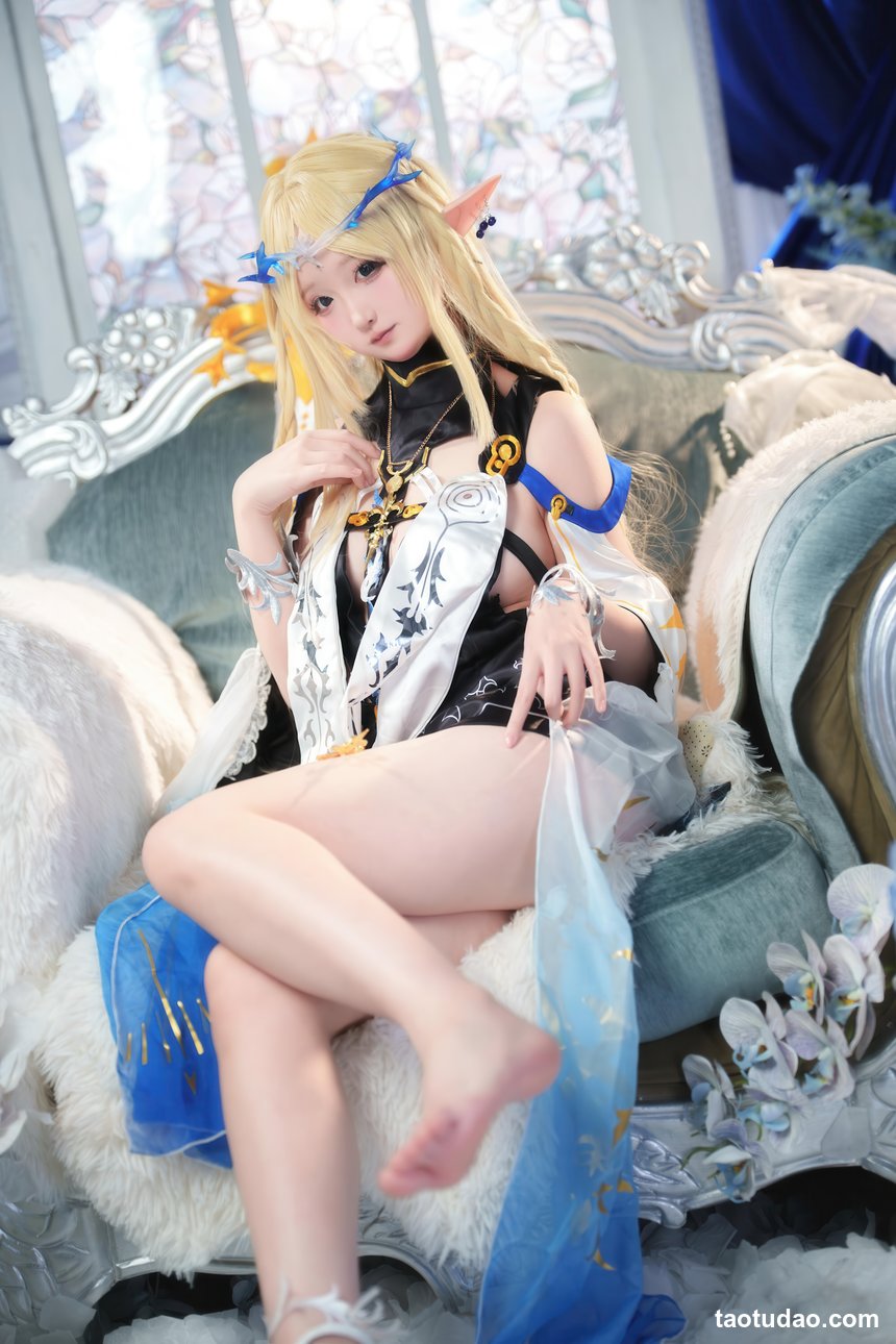 Seele麦麦 –  鸣潮 菲比&卡提希娅·蓝色花海物语[96P-316.7M]