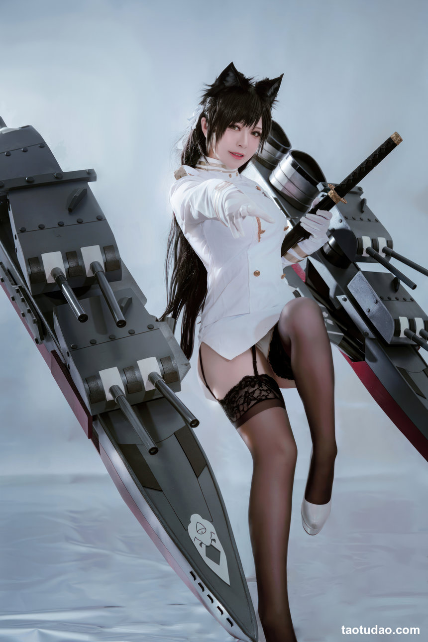 半半子 –  碧蓝航线 爱宕原皮[45P-338.4M]