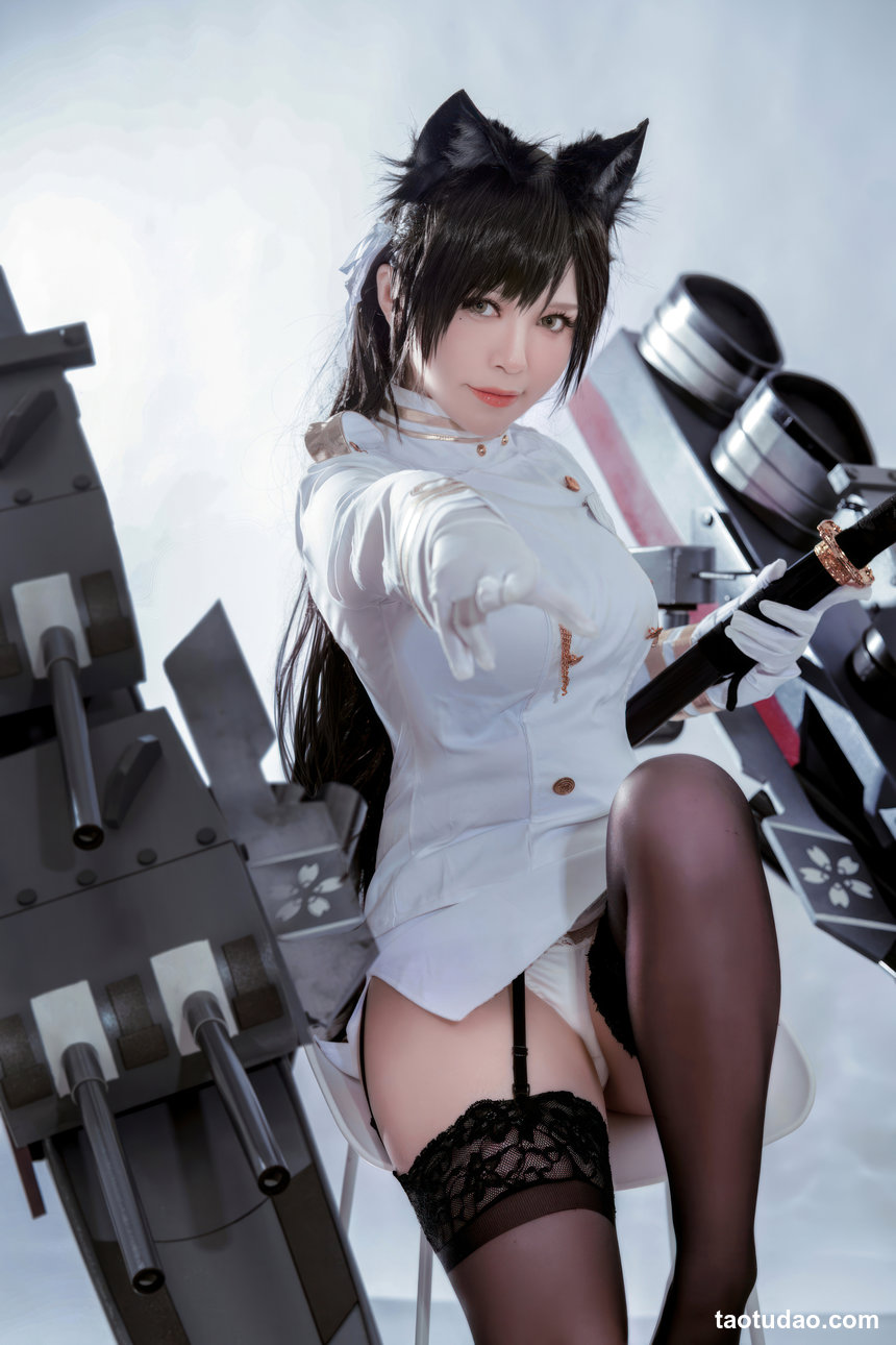 半半子 –  碧蓝航线 爱宕原皮[45P-338.4M]