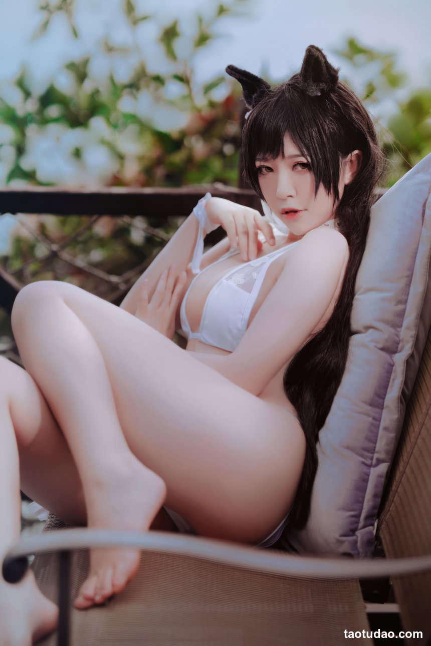 半半子 –  碧蓝航线 爱宕泳装[27P-171.6M]