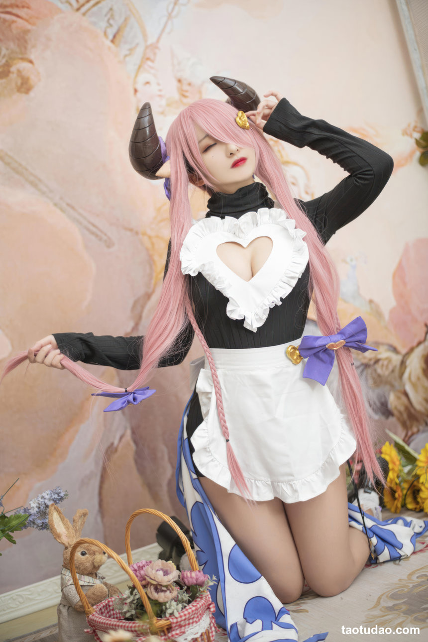 洛璃 LoLiSAMA –  碧蓝幻想 娜露梅亚女仆[37P-505.3M]