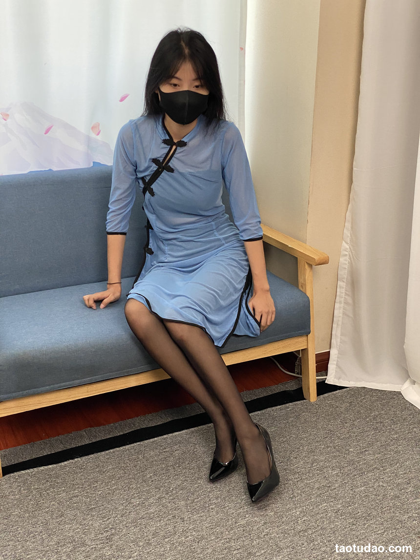 三禾摄影 No.064 薄丝旗袍 黑丝 高跟 [245P-1.85GB]