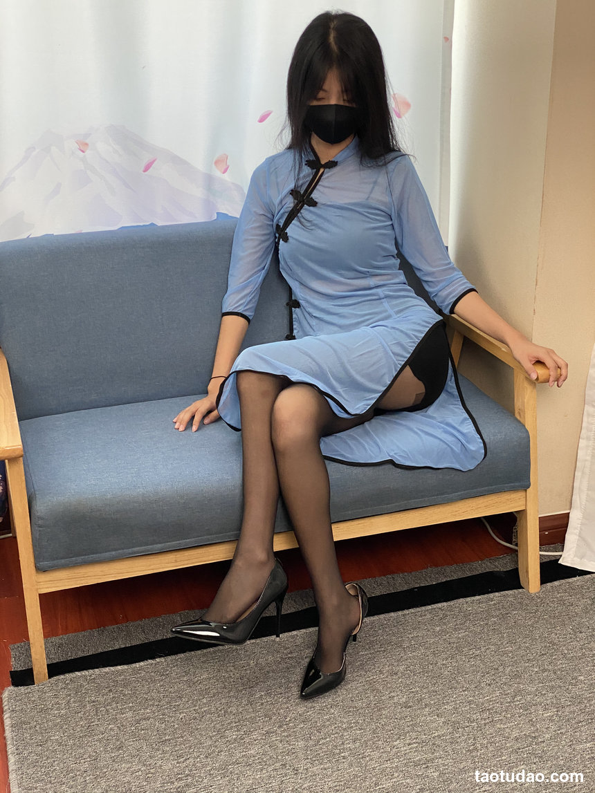 三禾摄影 No.064 薄丝旗袍 黑丝 高跟 [245P-1.85GB]