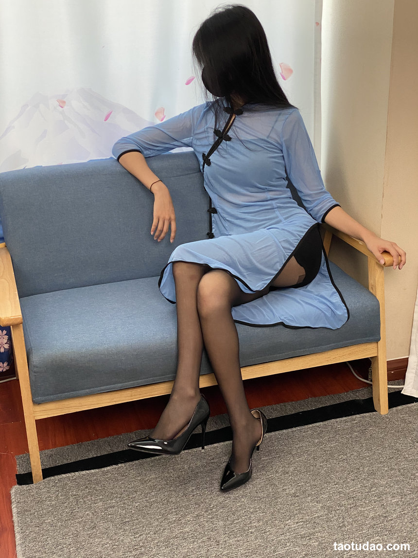 三禾摄影 No.064 薄丝旗袍 黑丝 高跟 [245P-1.85GB]