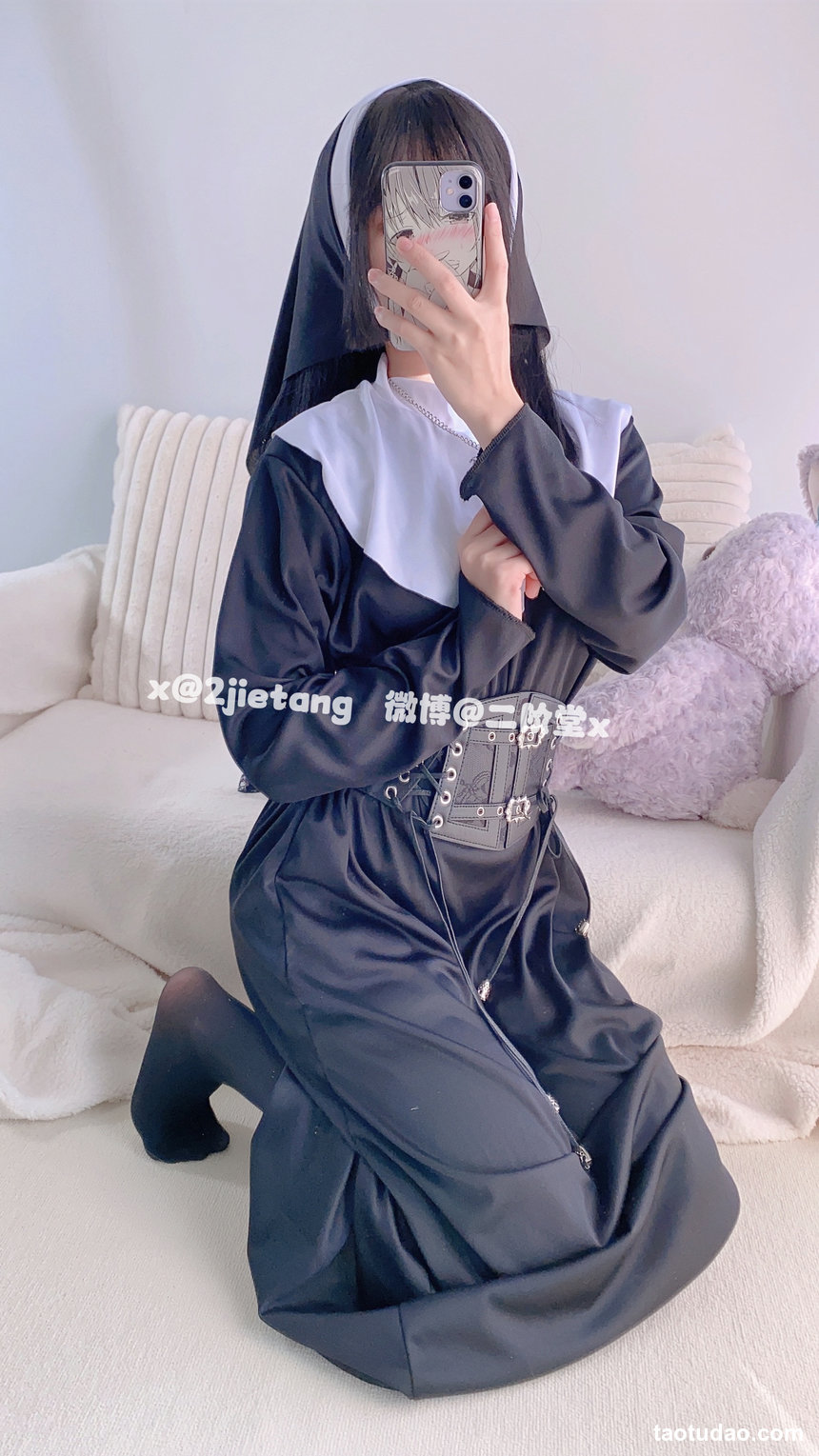 二阶堂 (宅绘子) – NO.032 修女[62P-2V-216.3M]