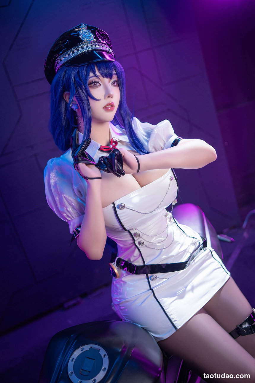 菌烨tako –  原神 雷电将军赛车[12P-203.5M]