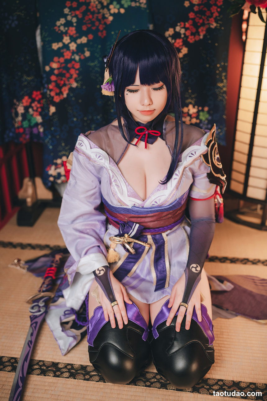 小空sora –  原神 雷电将军[17P-65M]