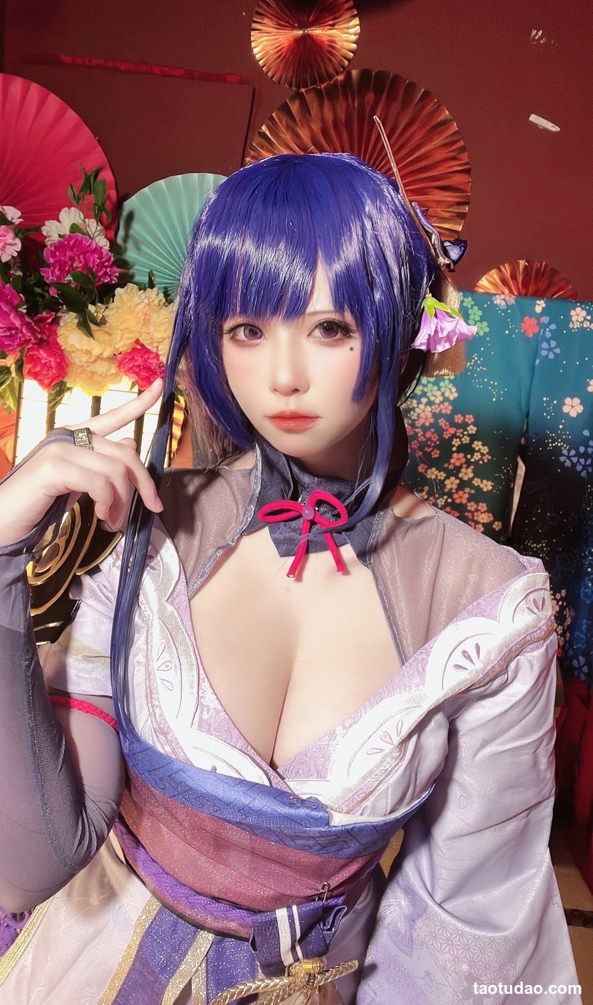 小空sora –  原神 雷电将军[17P-65M]