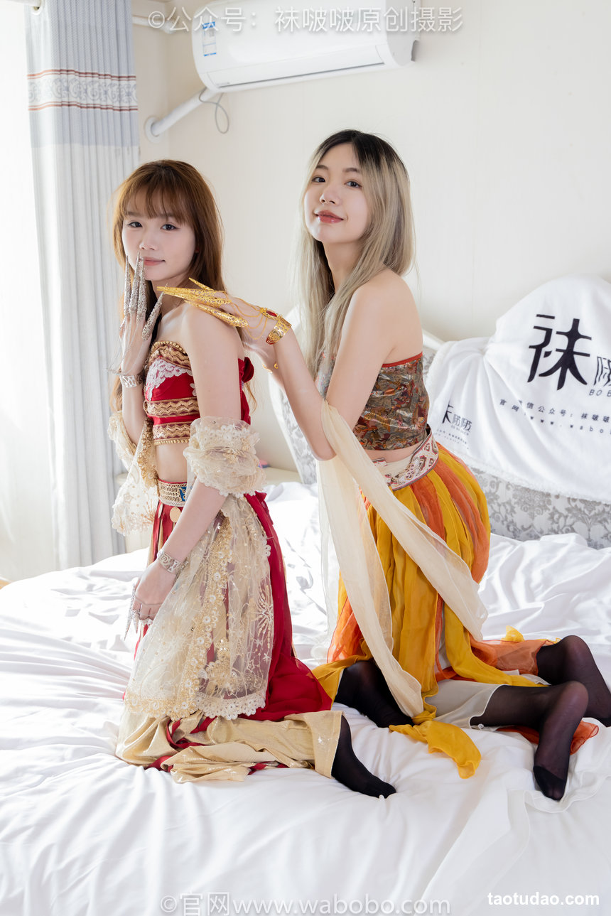 BoBoSocks袜啵啵 No.647 小甜豆&甜甜圈-两双凉鞋、薄黑丝、裸足 [210P1V-11.5GB]