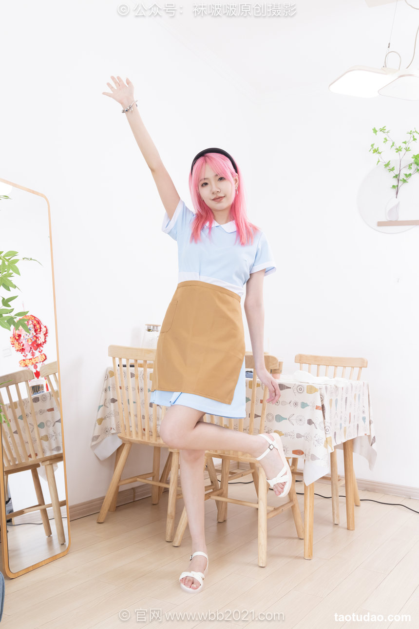 BoBoSocks袜啵啵 No.649 小甜豆-平底凉鞋、裸足、纯白棉袜 [200P1V-7.01GB]