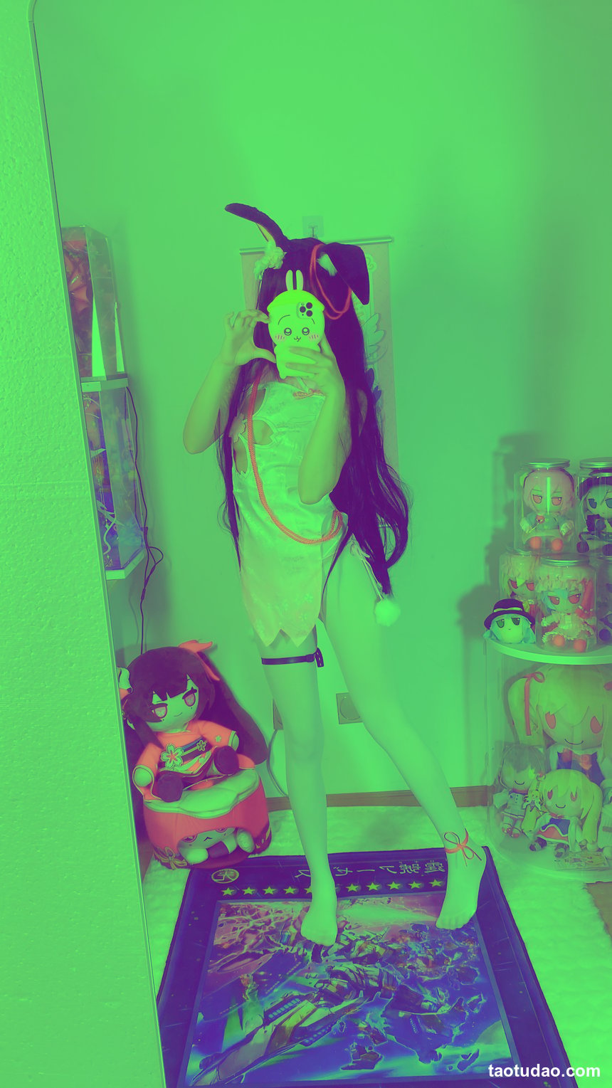 白栎Shirly –  碧蓝航线 长门旗袍[70P+7V-340.7M]