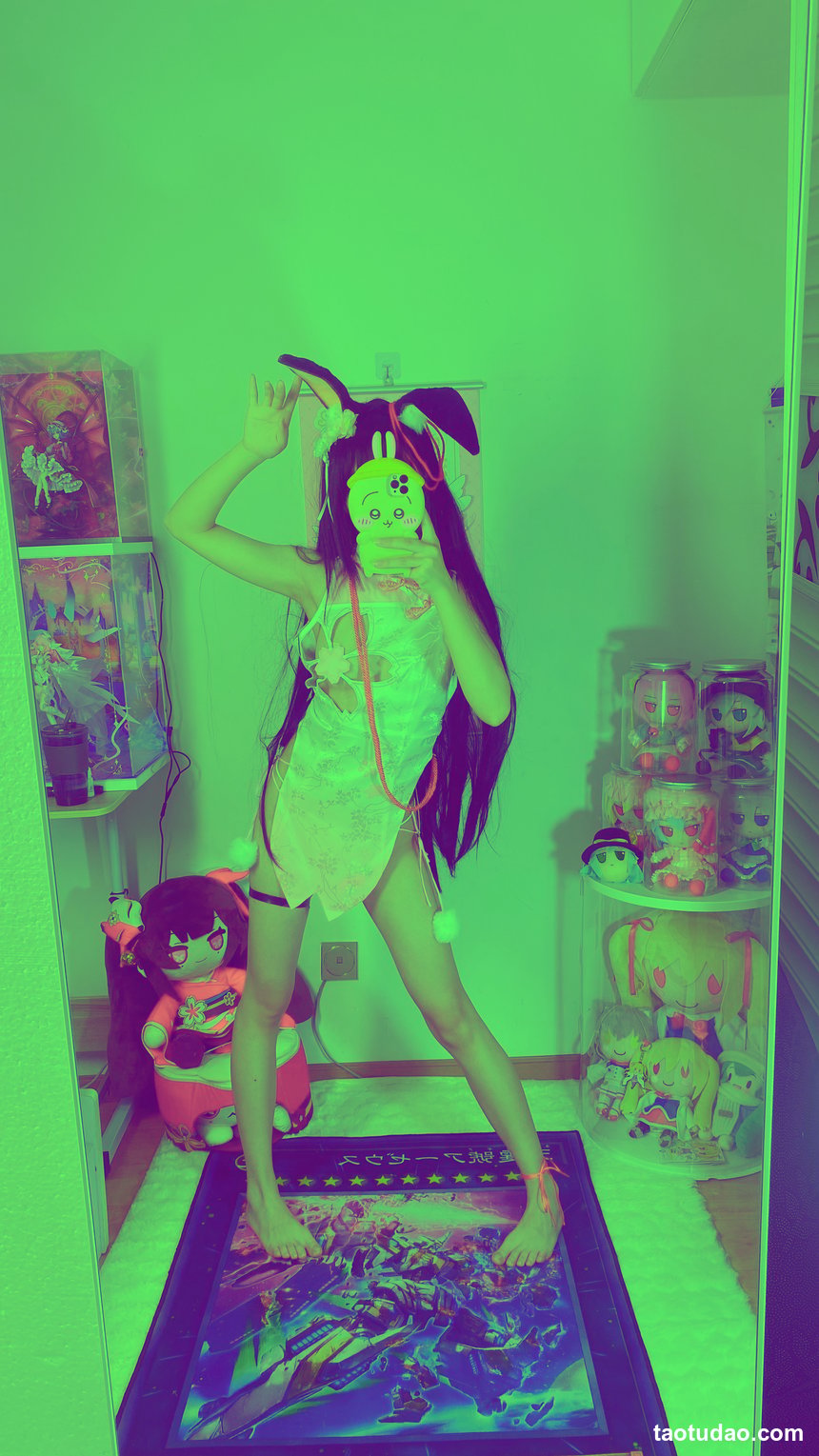 白栎Shirly –  碧蓝航线 长门旗袍[70P+7V-340.7M]