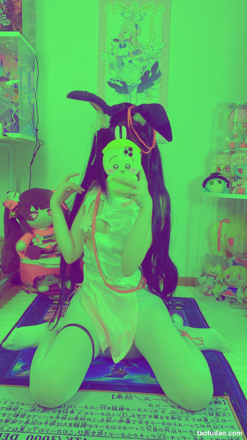 白栎Shirly –  碧蓝航线 长门旗袍[70P+7V-340.7M]