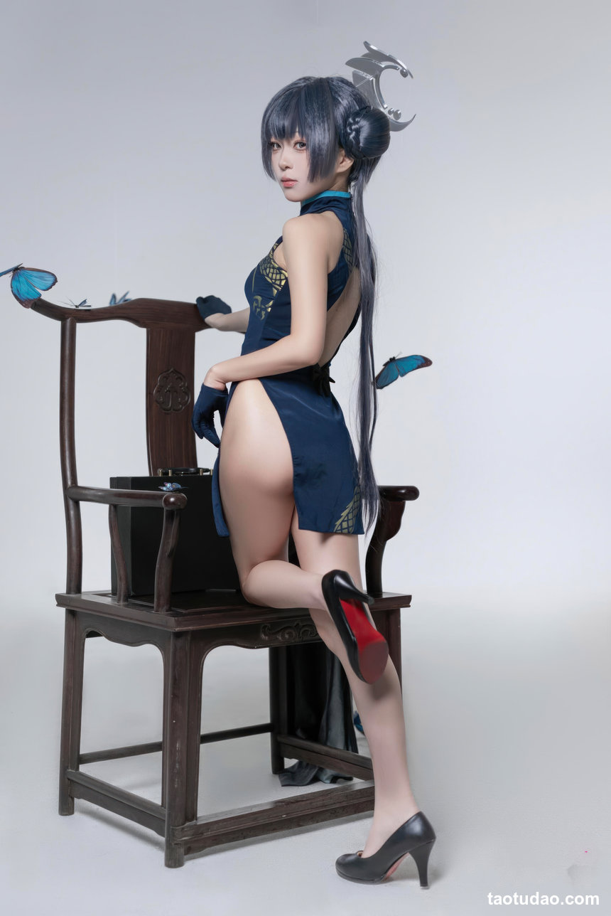 矢量鱼 –  蔚蓝档案 龙华妃咲[24P-238.7M]