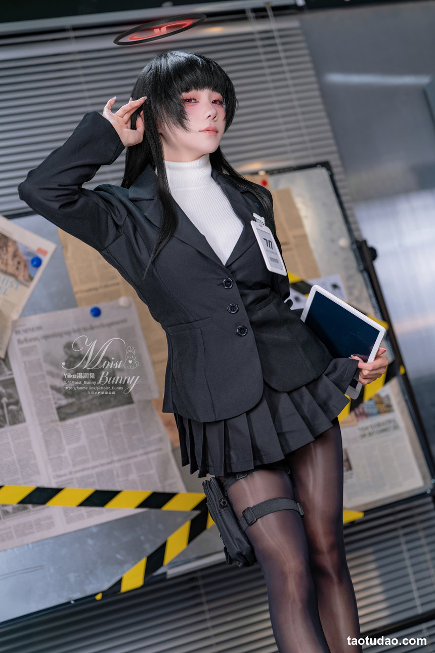 咬一口兔娘(Yiko湿润兔) –碧蓝档案 调月莉音 [94P+2V-2.76GB]