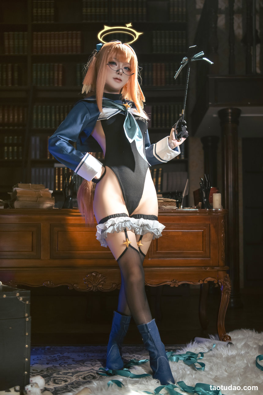 矢量鱼 –  蔚蓝档案 圆堂志美子校服[50P-513.1M]