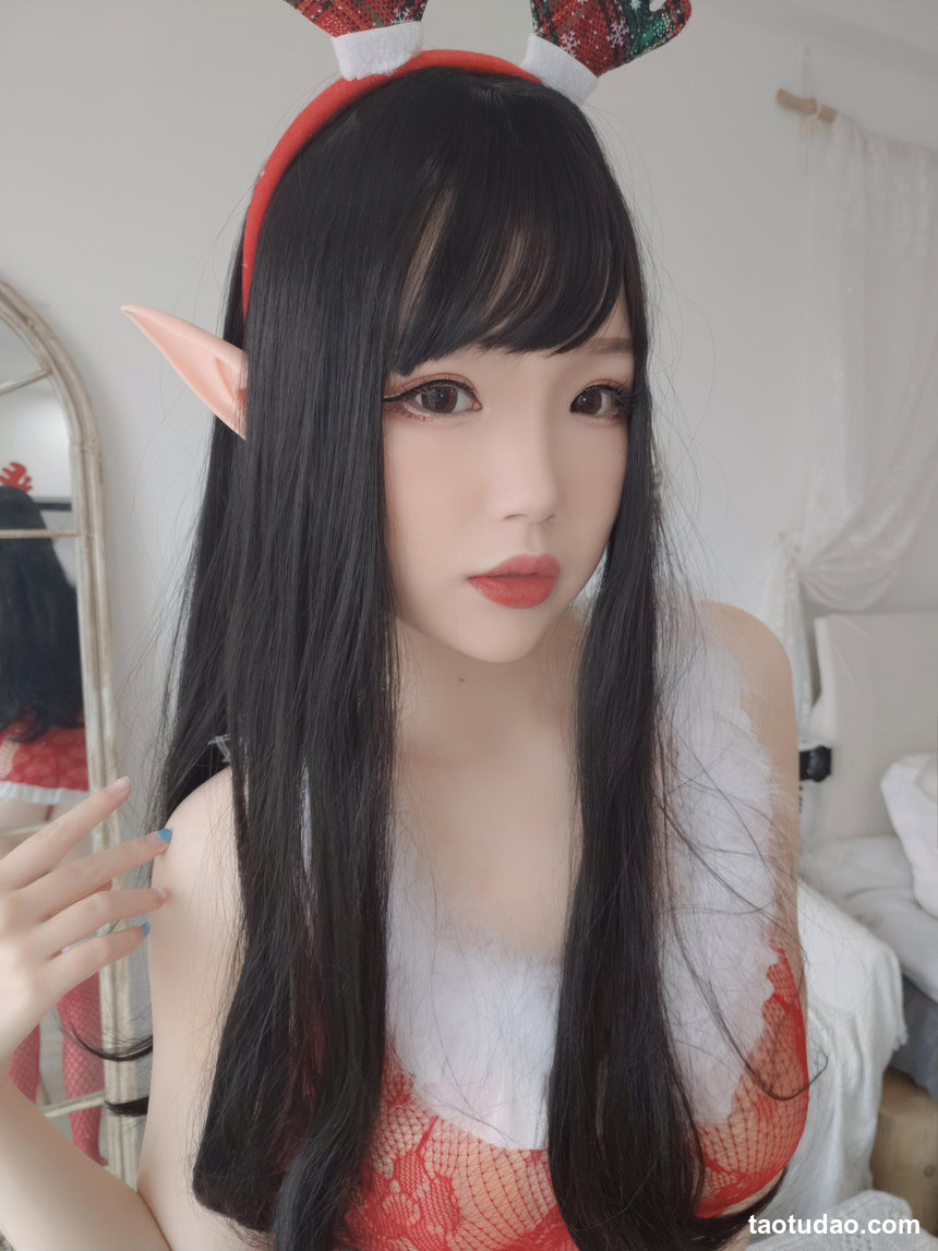 雪晴Astra –  2020圣诞节自拍[140P-371.3M]