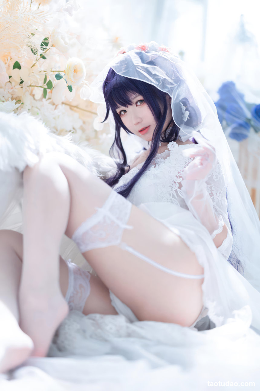 樱落酱w –  碧蓝航线 吾妻花嫁[19P-112.4M]