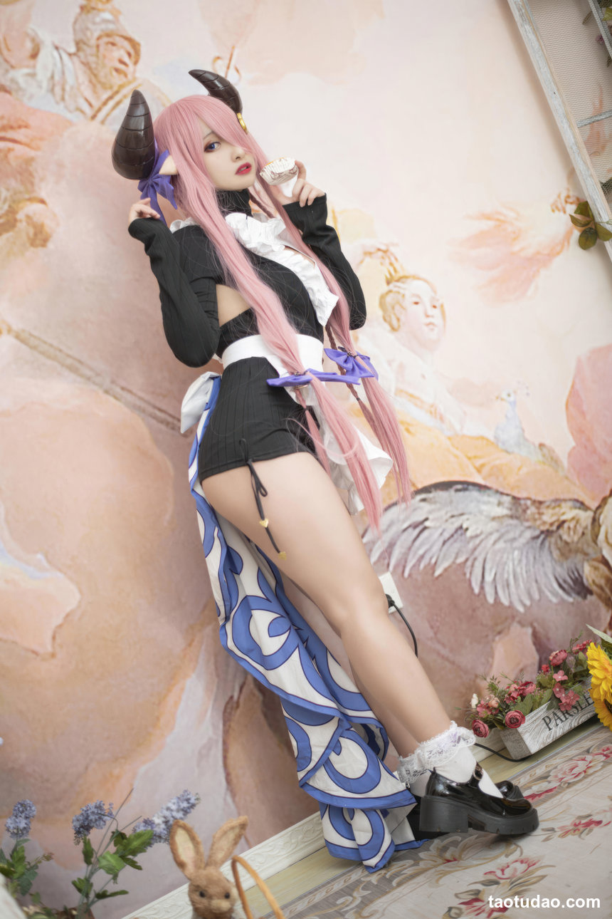 洛璃 LoLiSAMA – 碧蓝幻想 娜露梅亚女仆[37P-505.3M]