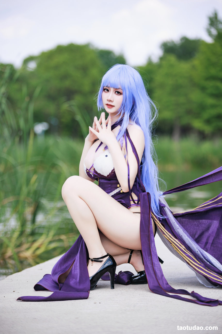 阿雪雪 –  碧蓝航线 黛朵礼服[78P-1.11G]