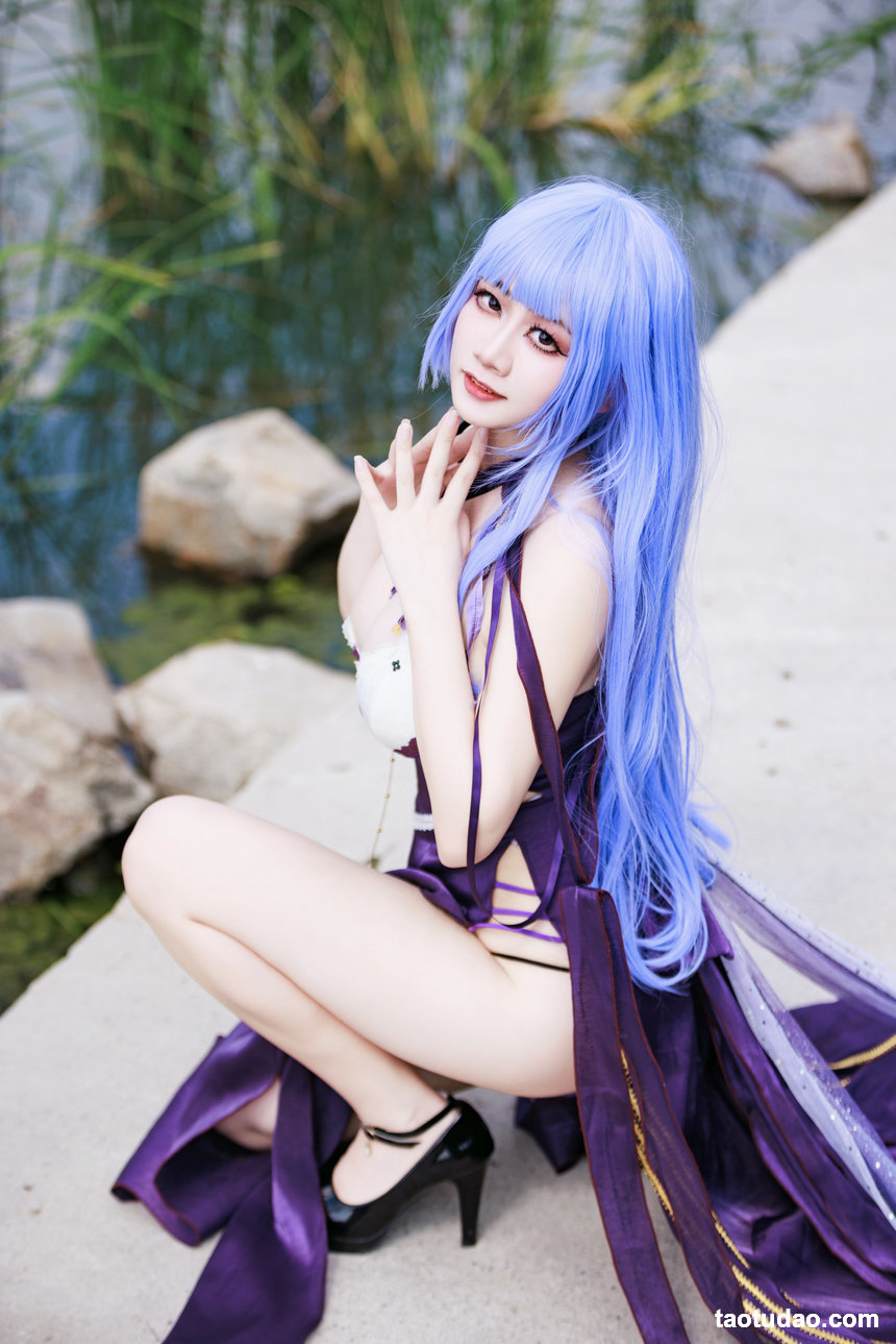 阿雪雪 –  碧蓝航线 黛朵礼服[78P-1.11G]