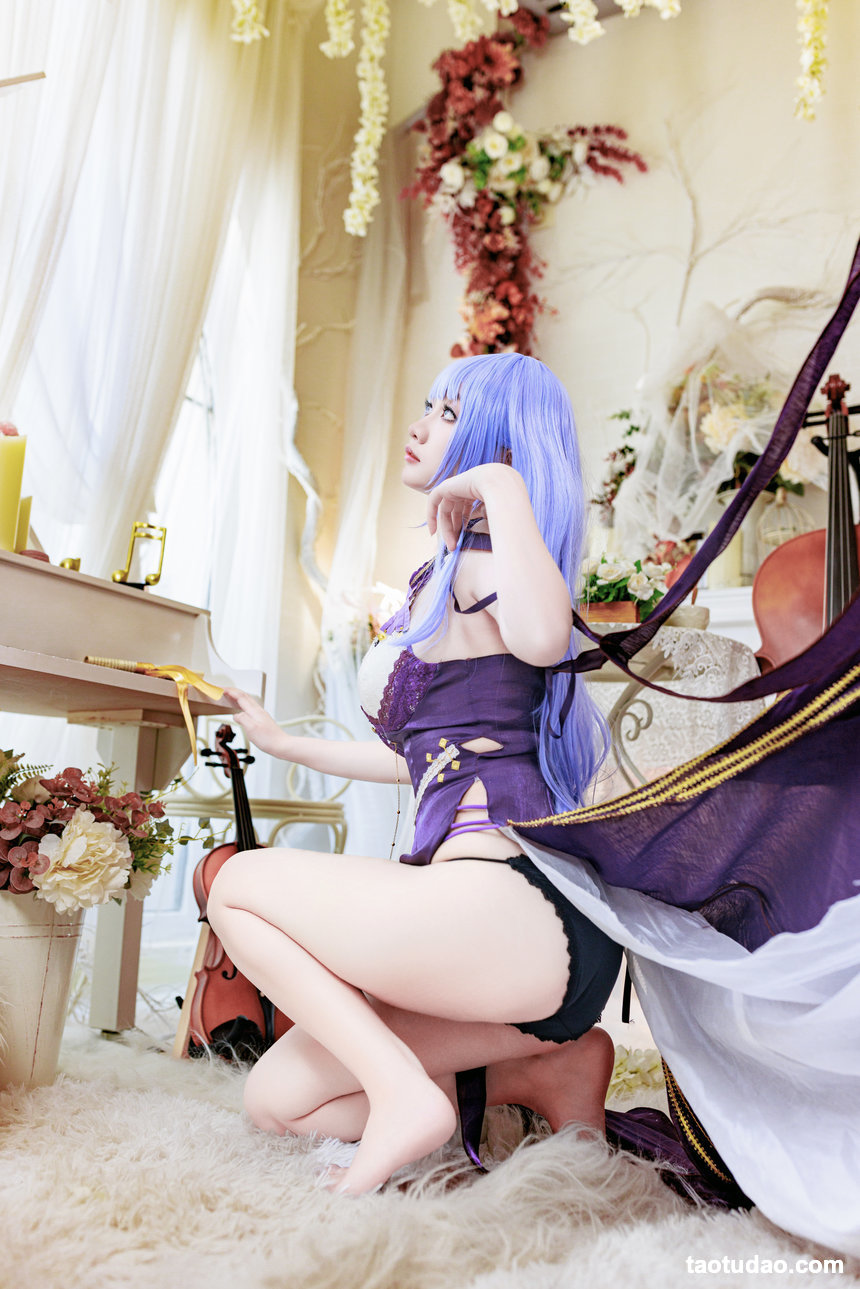 阿雪雪 –  碧蓝航线 黛朵礼服[78P-1.11G]