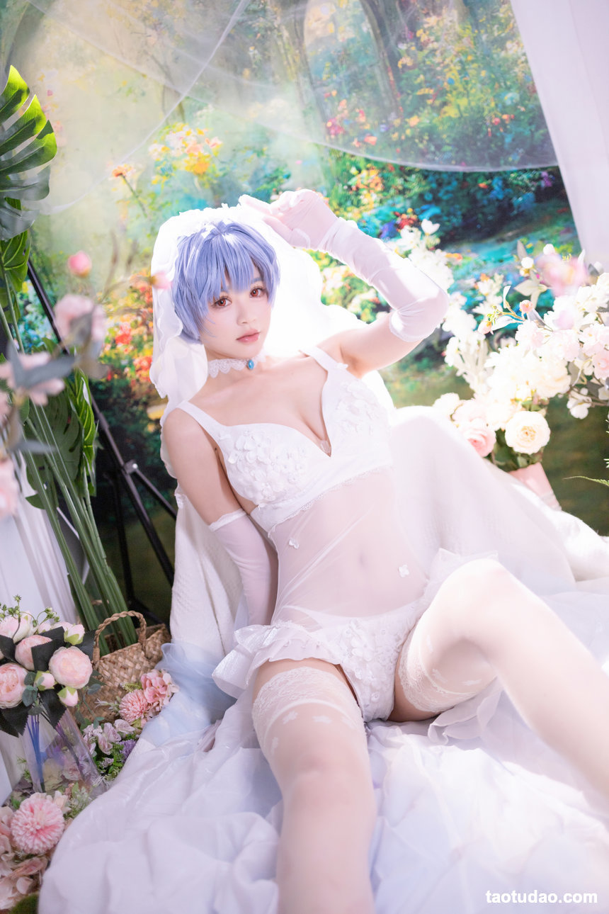 星黛鹿鹿i –  新世纪福音战士 绫波丽花嫁[52P-702.6M]