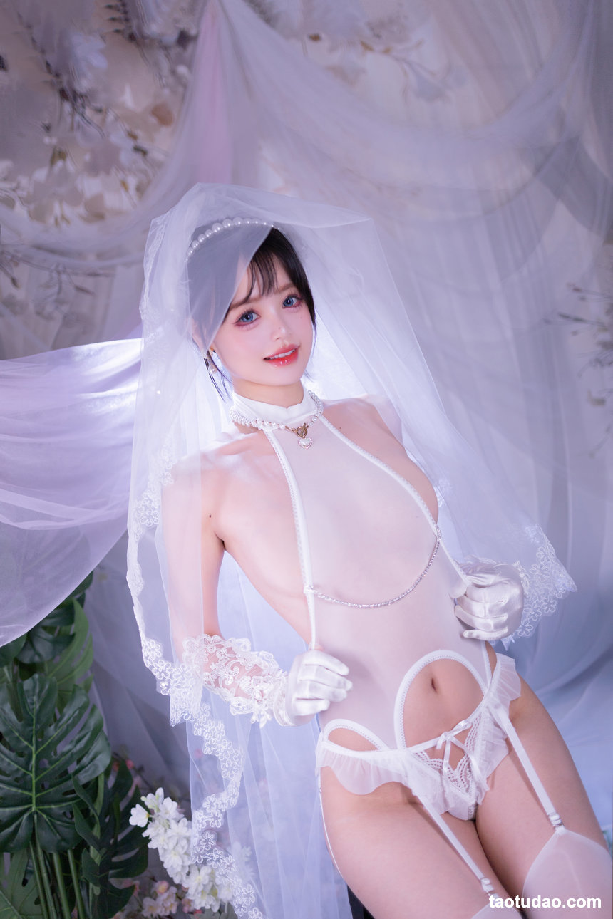 星黛鹿鹿i(千反田鹿子) –  白丝花嫁[50P-540M]