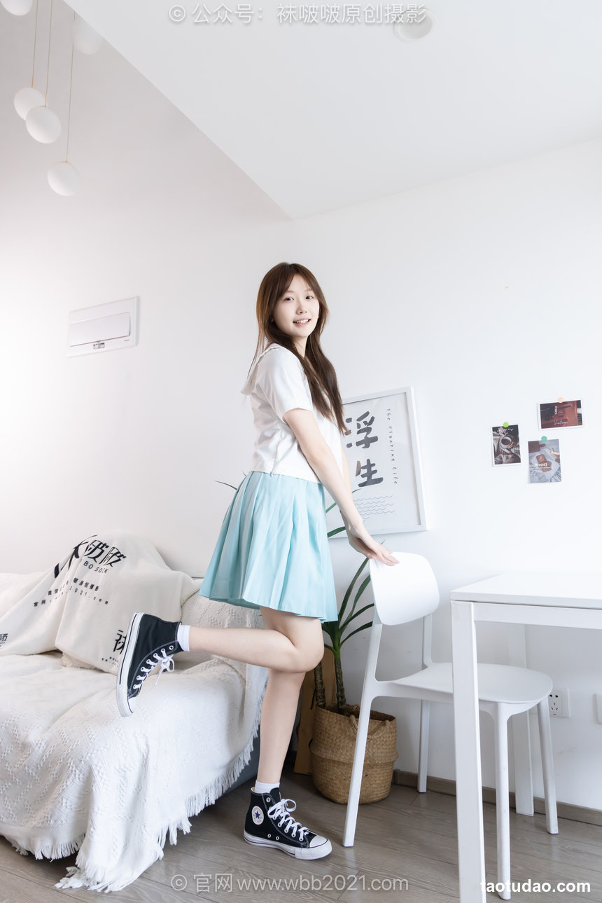 BoBoSocks袜啵啵 No.659 香菜-板鞋、帆布鞋、纯白棉袜、jk制服 [150P1V-6.05GB]