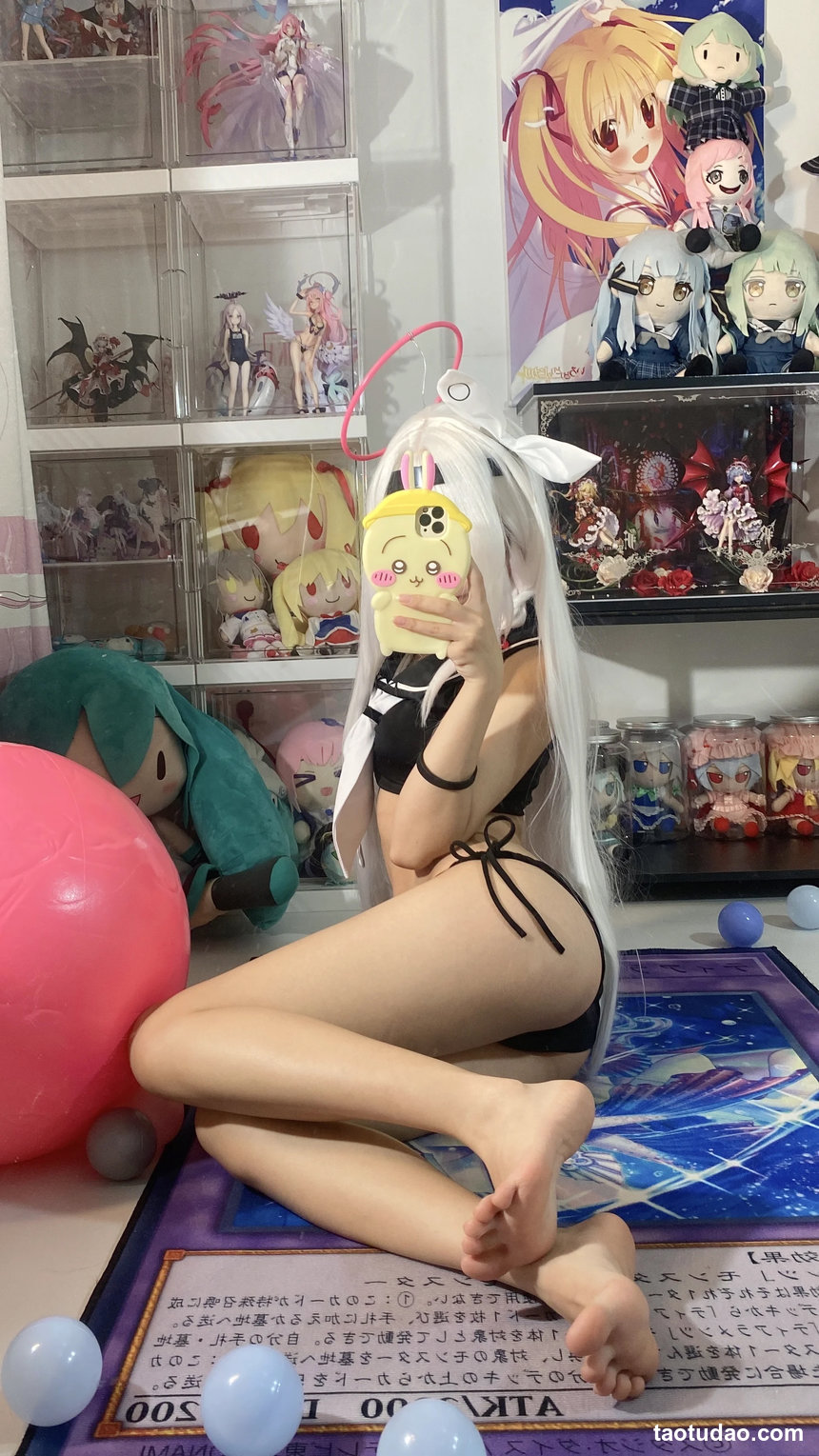 白栎Shirly –  蔚蓝档案 普拉娜泳装[113P-438.3M]