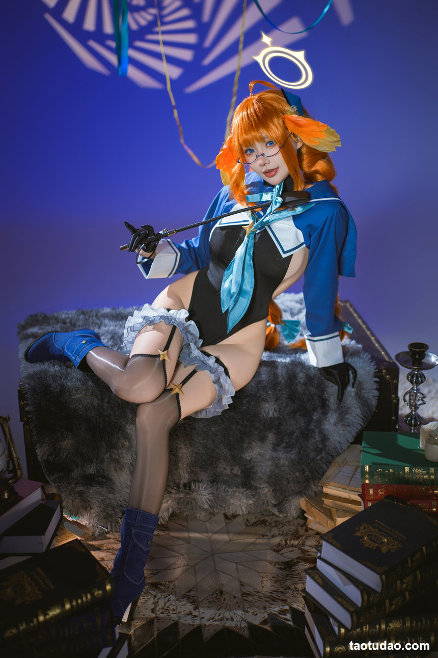 是一只熊仔吗 – 蔚蓝档案-圆堂志美子·邪恶女干部[40P-130.4M]