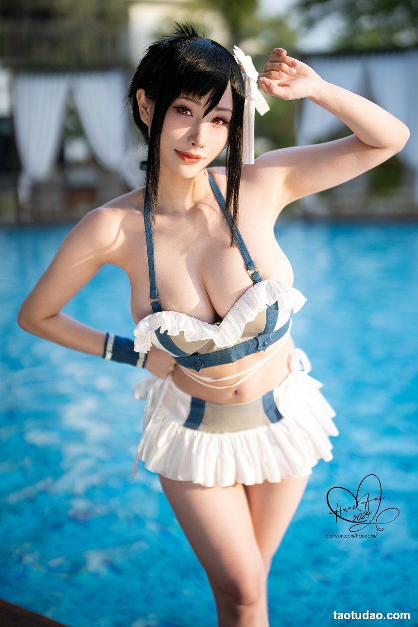 雨波HaneAme –  Tifa swimsuit[44P-79.3M]