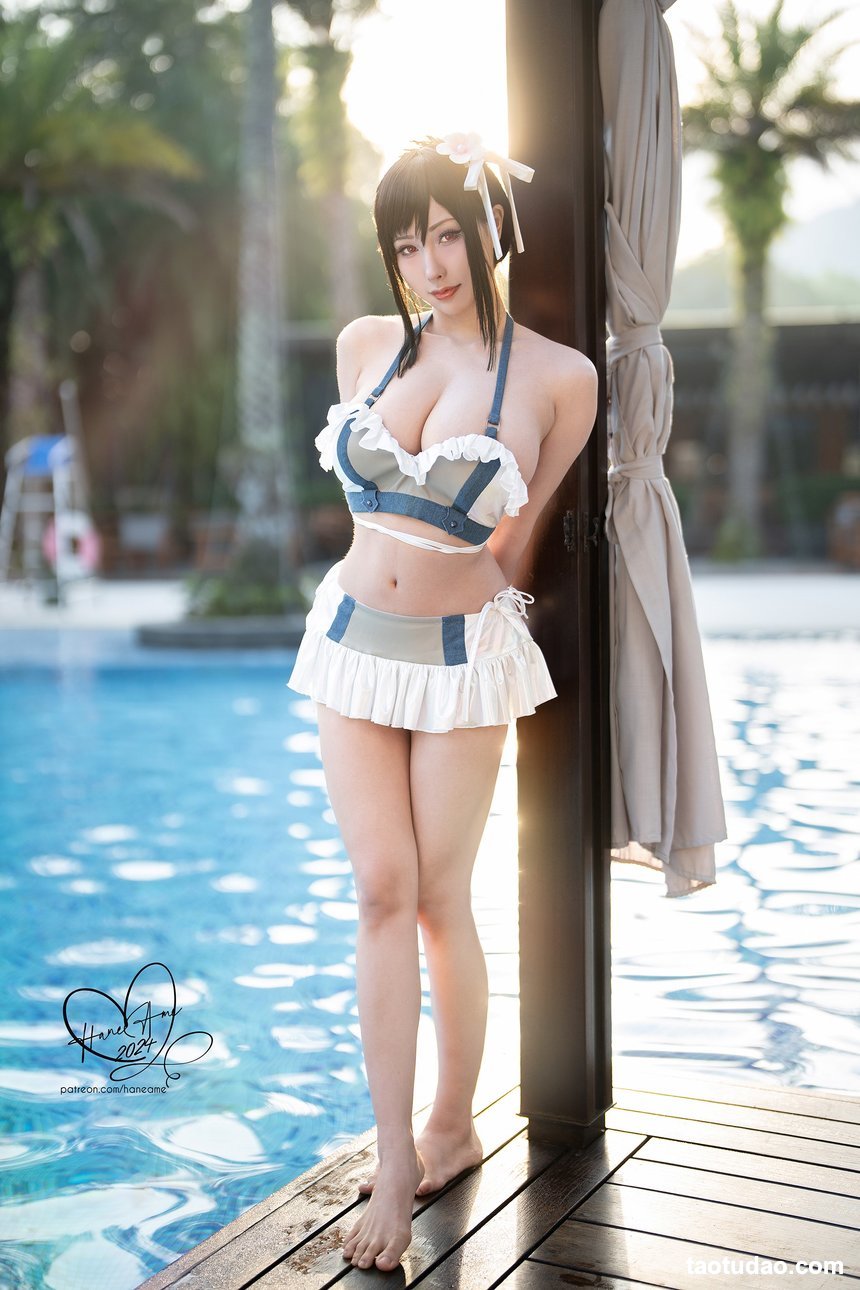 雨波HaneAme –  Tifa swimsuit[44P-79.3M]