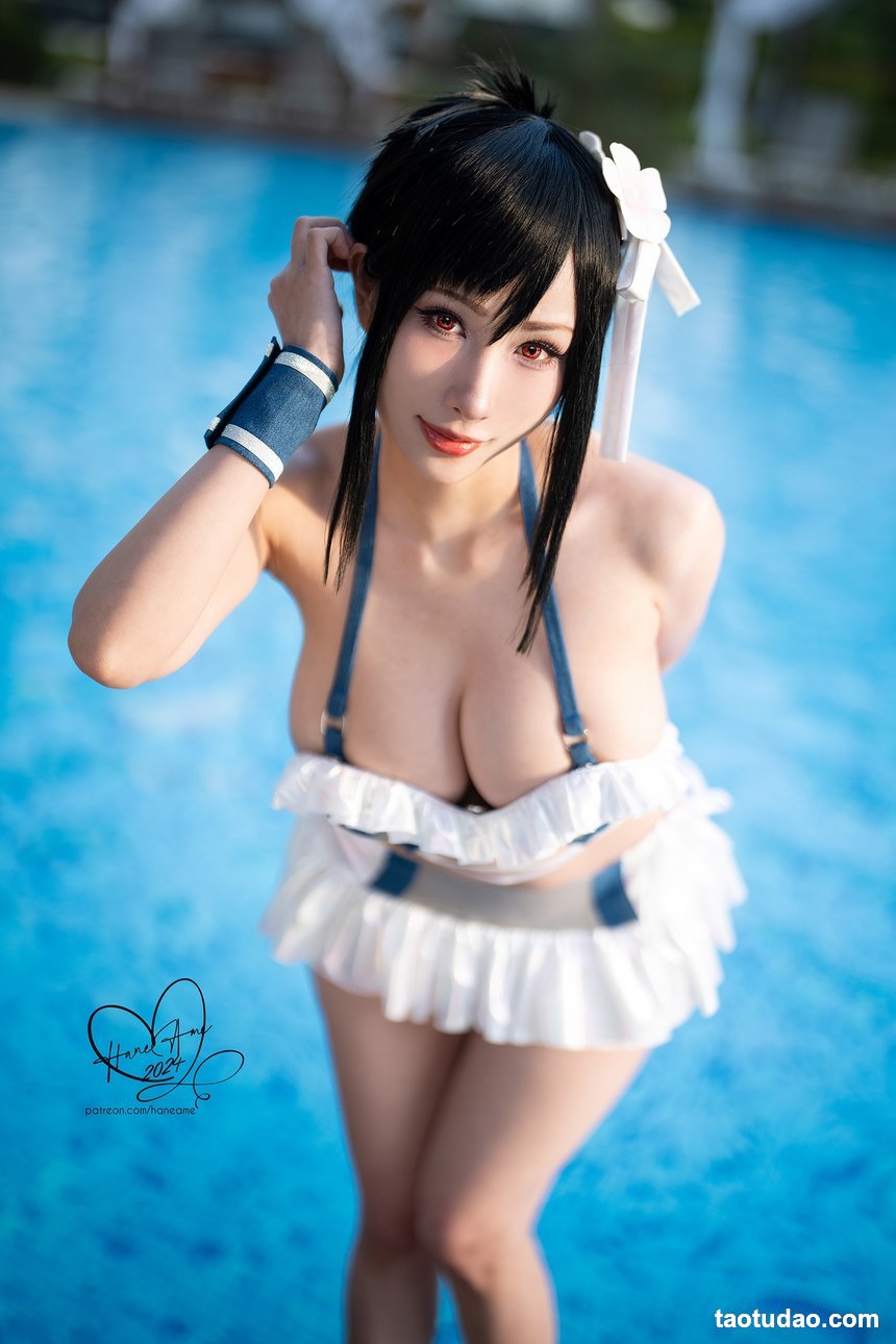 雨波HaneAme –  Tifa swimsuit[44P-79.3M]