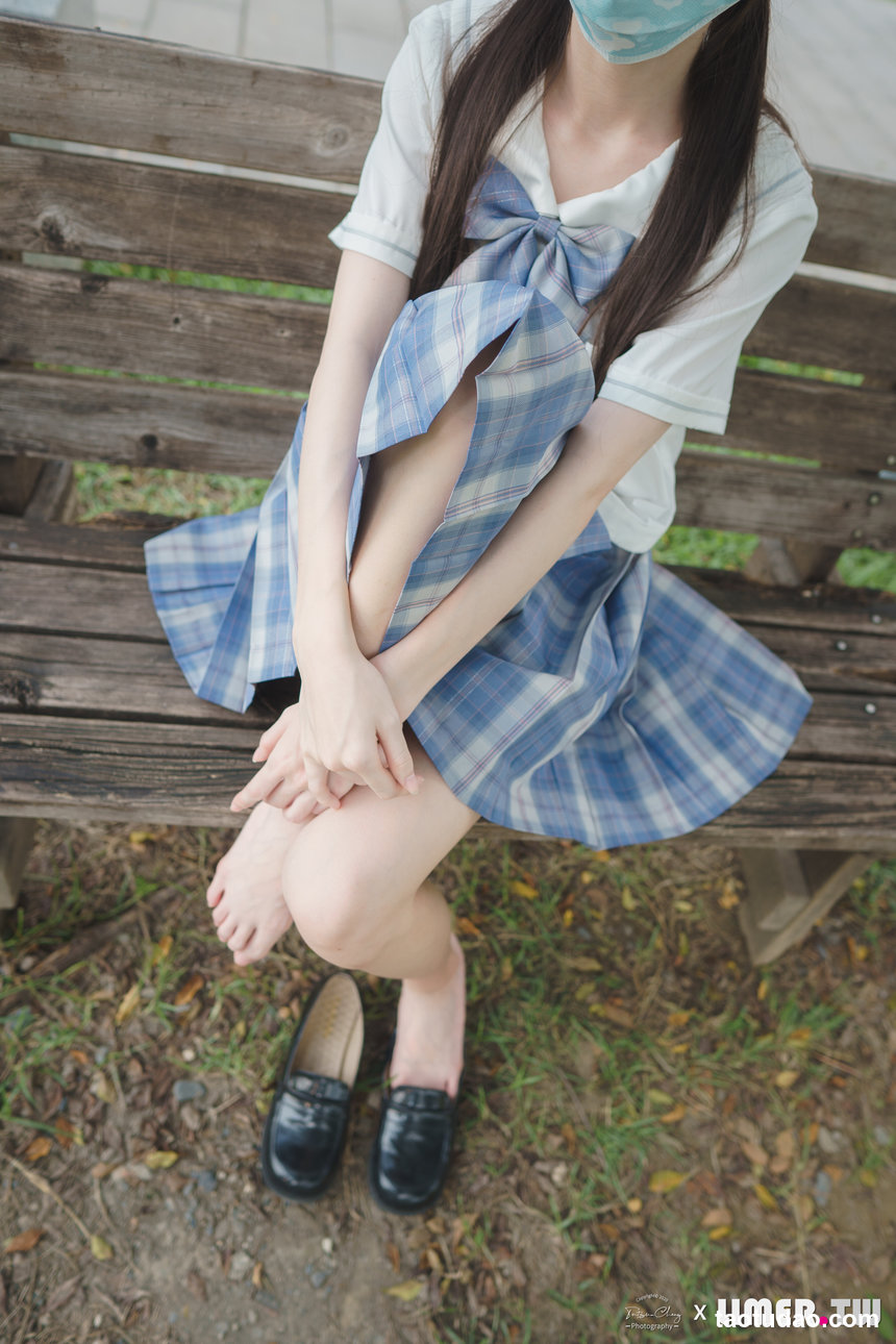 Limerence原创 No.109 JK少女白玉公园裸足白棉袜脚 [116P2V-1.02GB]