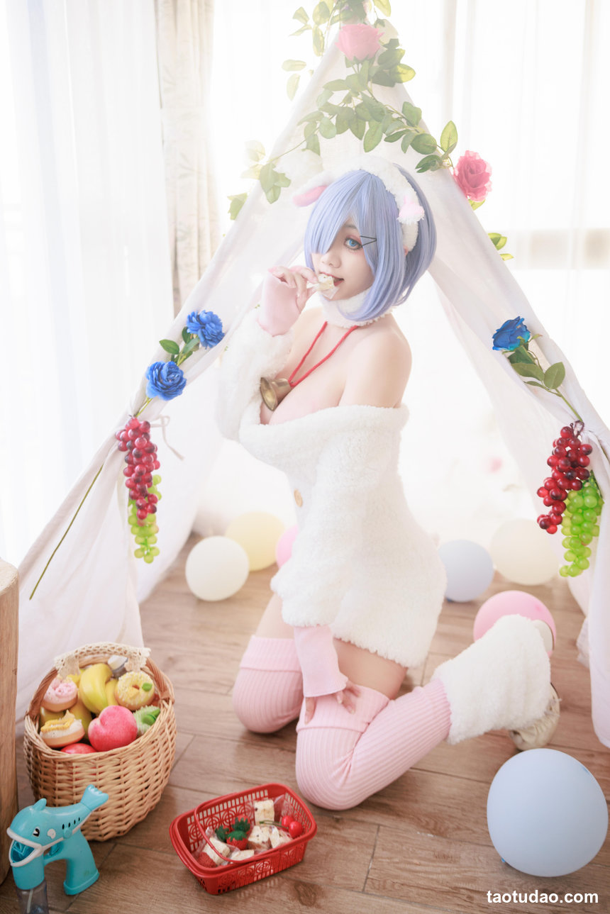 阿雪雪 – NO.036 从零开始的异世界生活 蕾姆小羊[77P+6V-2.39G]