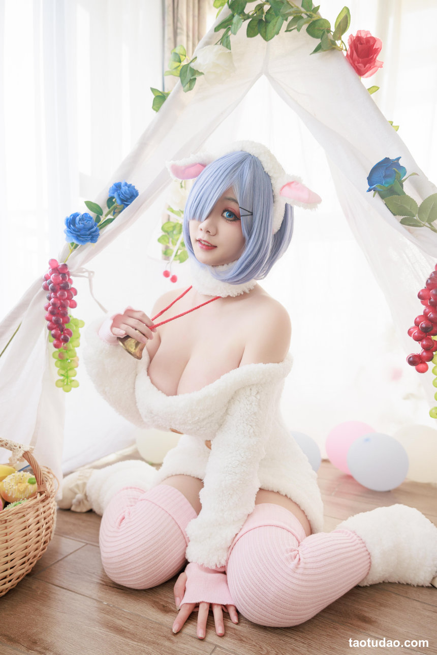 阿雪雪 – NO.036 从零开始的异世界生活 蕾姆小羊[77P+6V-2.39G]